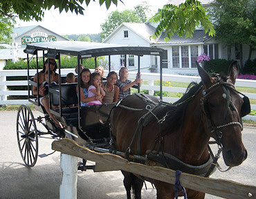 amish village buggy rides